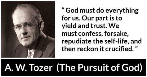 A W Tozer Quote