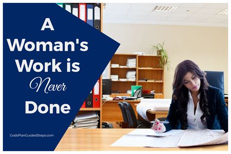 A Womans Work Is Never Done Planner Organiser