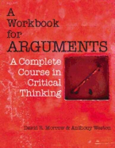 A Workbook For Arguments