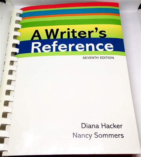 A Writers Reference 7th Seventh Edition