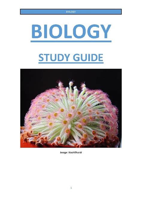 A Year Of Biology Study Guide Answers
