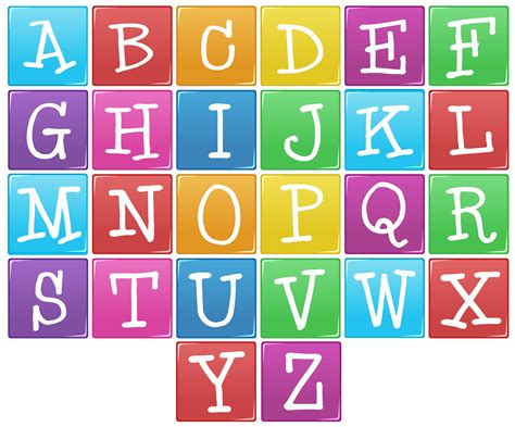A Z Alphabet With Picture Vector Images Over A To Z Letters With Pictures - A To Z Letters With Pictures