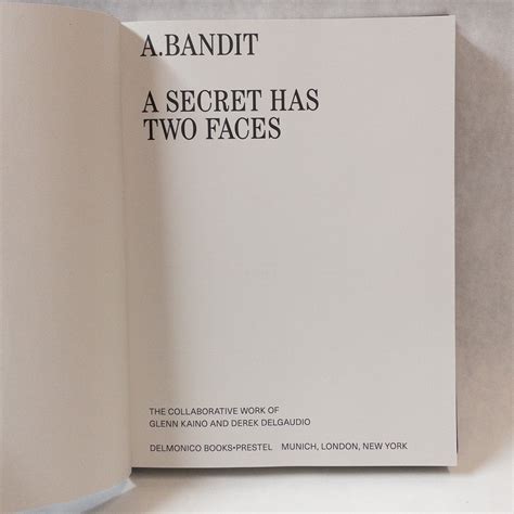 Download A Bandit A Secret Has Two Faces 