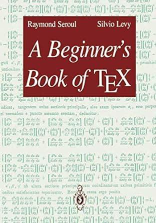Download A Beginners Book Of Tex 