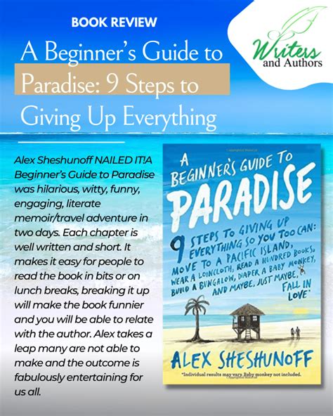 Full Download A Beginners Guide To Paradise 9 Steps To Giving Up Everything 