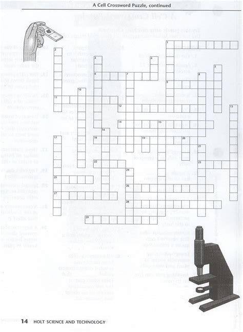 Read A Cell Crossword Puzzle Answers 