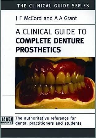 Read A Clinical Guide To Complete Denture Prosthetics 