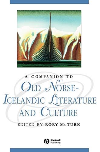 Full Download A Companion To Old Norse Icelandic Literature And Culture 