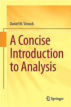 Download A Concise Introduction To Analysis 