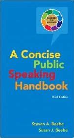 Download A Concise Public Speaking Handbook 3Rd Edition Download 