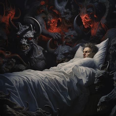 a devil in bed