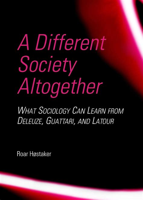 Read A Different Society Altogether By Roar H Staker 
