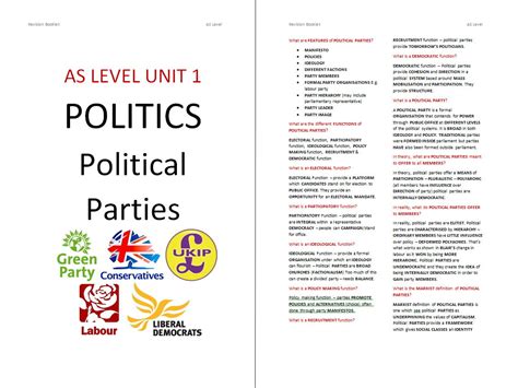 Read A Level Government Politics 