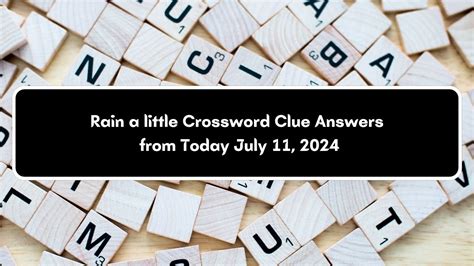 a-little Crossword Clues