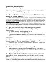 Full Download A Modest Proposal Questions On Rhetoric And Style 1 12 