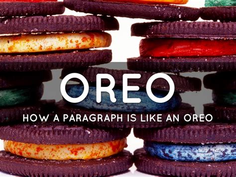 Read Online A Paragraph Is Like An Oreo 
