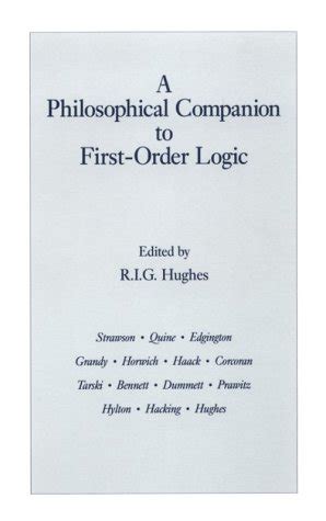 Read A Philosophical Companion To First Order Logic 