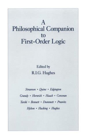 Read A Philosophical Companion To First Order Logic 