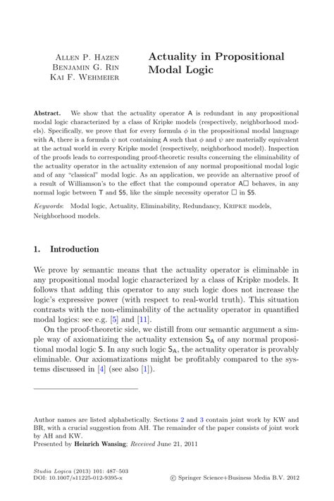 Read Online A Philosophical Conception Of Propositional Modal Logic 