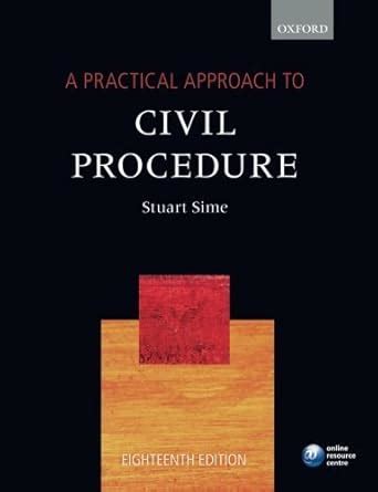 Full Download A Practical Approach To Civil Procedure Practical Approach Series 