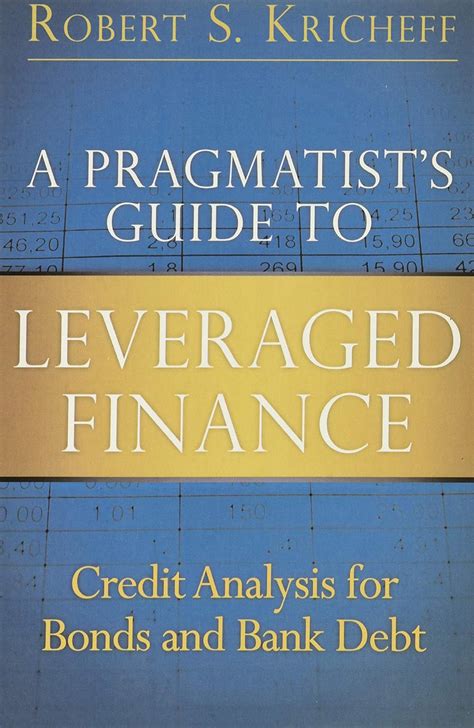 Read Online A Pragmatists Guide To Leveraged Finance Pdf 