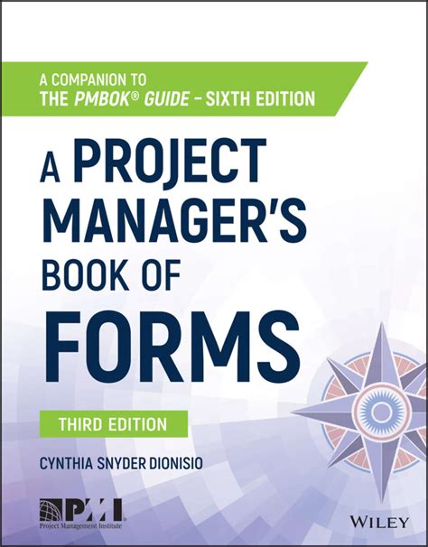 Download A Project Managers Book Of Forms A Companion To The Pmbok Guide By Stackpole Snyder Cynthia 2Nd Second Edition 242013 