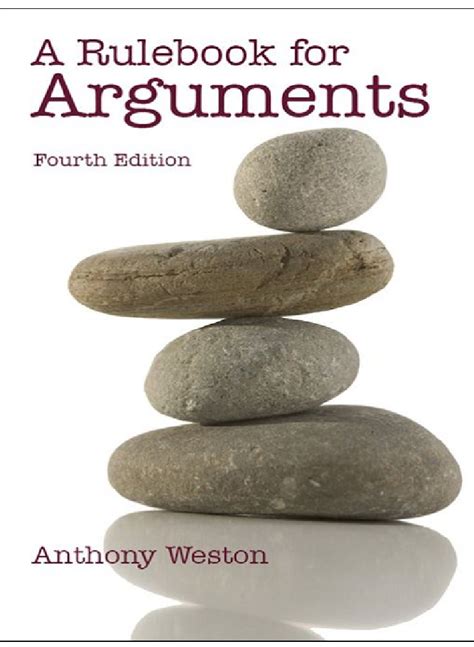 Read A Rulebook For Arguments 4Th Edition 
