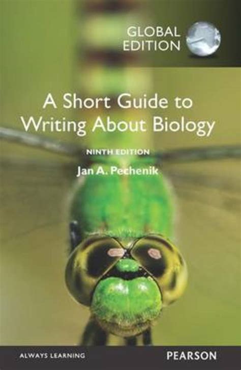 Read Online A Short To Writing About Biology Pechenik 