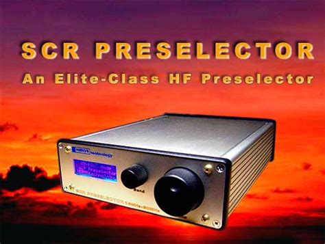 Read A Software Controlled Radio Preselector 
