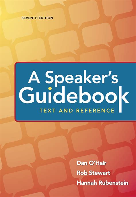 Full Download A Speaker Guidebook 5Th Edition Ebook 
