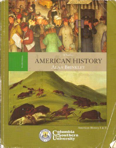 Full Download A Survey American History Alan Brinkley 12Th Edition Audio 