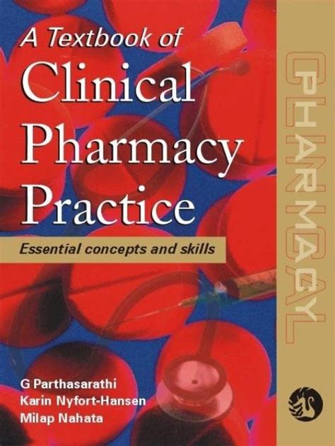 Download A Textbook Of Clinical Pharmacy Practice G Parthasarathy 