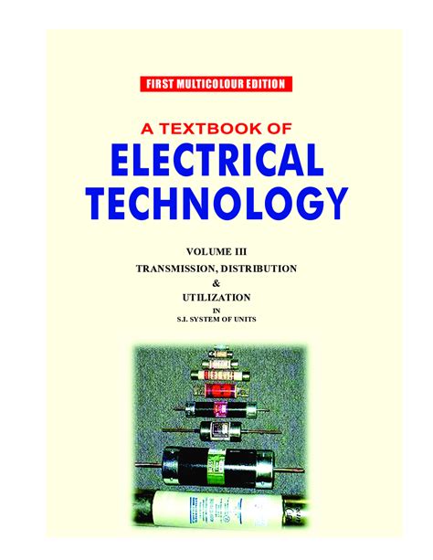 Read Online A Textbook Of Electrical Technology Volume 3 