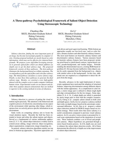 Read A Three Pathway Psychobiological Framework Of Salient 