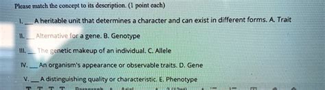 Read Online A Unit That Determines Heritable Characteristics 