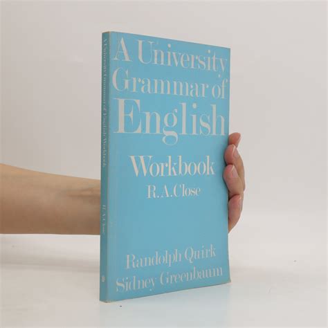 Full Download A University Grammar Of English Workbook Pdf 