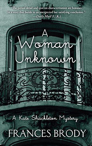 Read Online A Woman Unknown A Kate Shackleton Mystery 