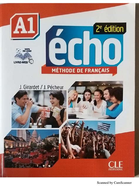 A1 Echo Methode De Franais Book