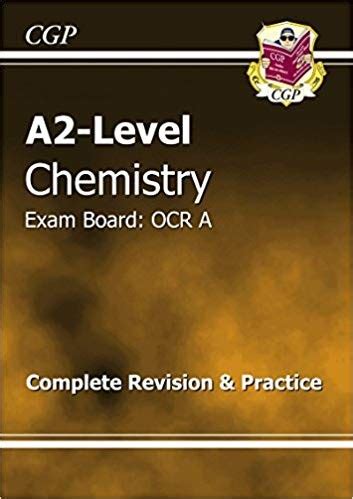 A2 Level Chemistry Ocr A Revision A2 Level Revision S