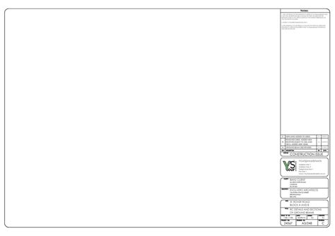 A3 Autocad Paper Border Template