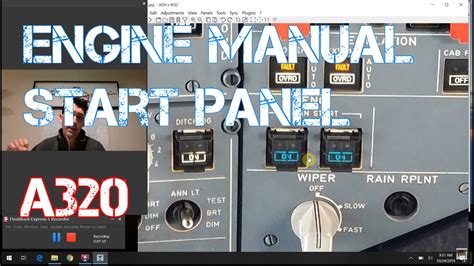 A320 Manual Engine Start