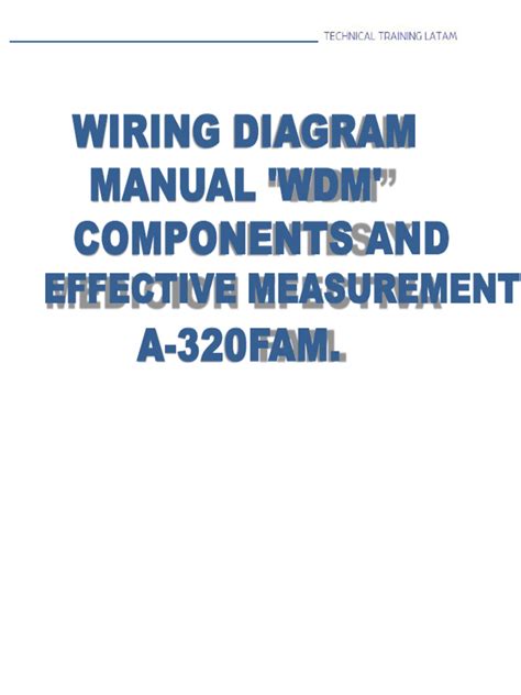 A320 Wiring Manual