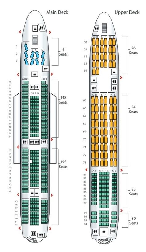 A380 Seating Plan