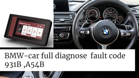 a54b bmw fault code