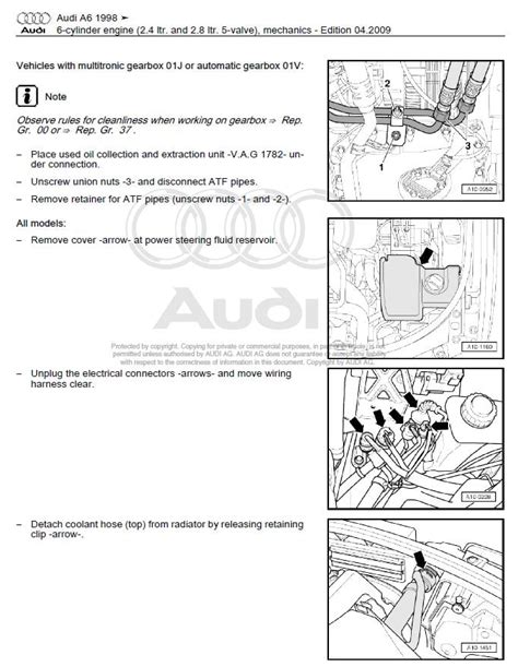 A6 C5 Engine Manual