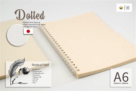 A6 Handwriting Paper
