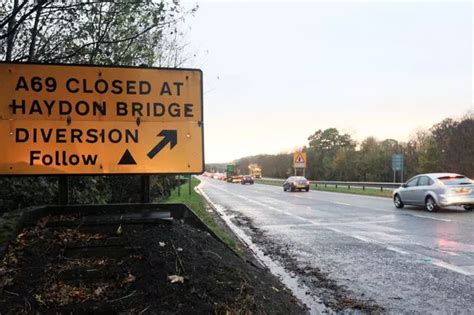 a69 closure today