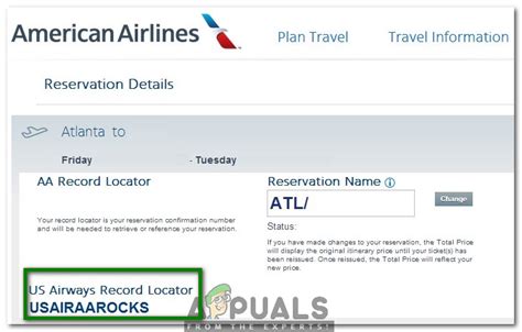 Aa Record Locator
