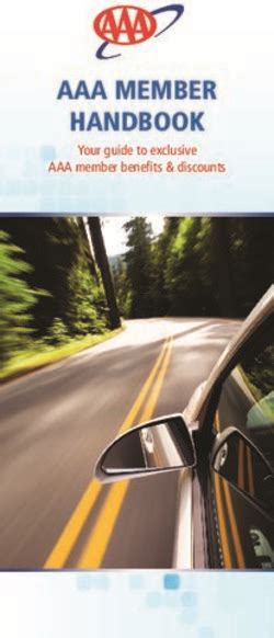 Aaa Member Handbook