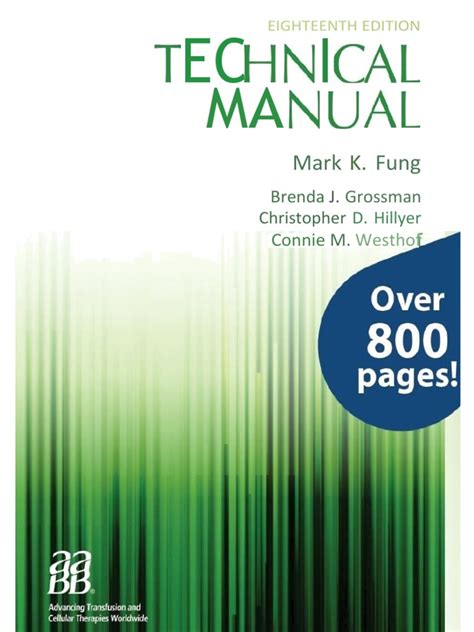 Aabb Technical Manual 18th Ed 4